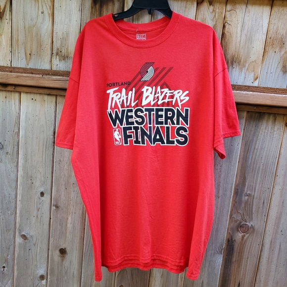 NBA TrailBlazers T-shirt Size 2X - Picture 1 of 10